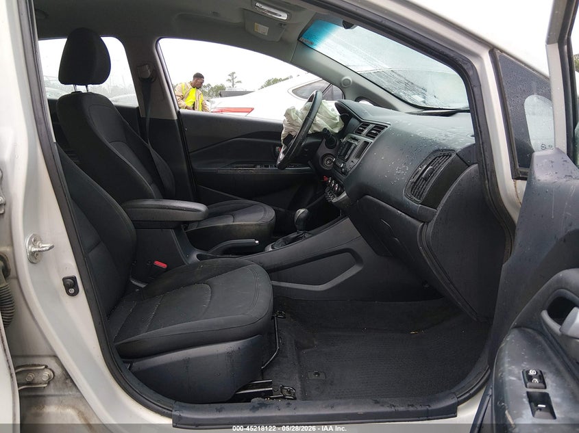 2013 Kia Rio VIN KNADN4A38D6283217 IAAI salvage auction — FRONT END, Salvage Title, sold $250 on 2026-07-17 (photo 5)