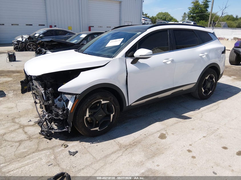 2026 Kia Sportage VIN 5XYK33DF3TG326065 IAAI salvage auction — FRONT END, Salvage Title, sold $11,000 on 2026-07-14 (photo 2)