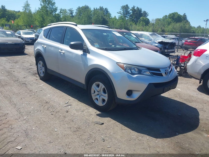 2013 Toyota Rav 4 VIN JTMBFREV5D5004733 IAAI salvage auction — REAR END, Salvage Title, sold $3,150 on 2026-08-01 (photo 1)