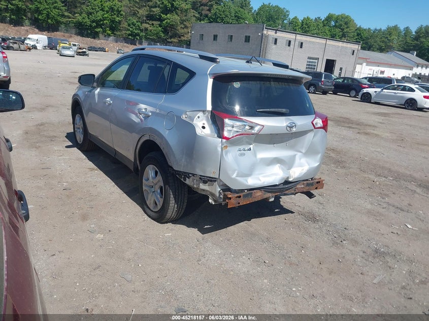 2013 Toyota Rav 4 VIN JTMBFREV5D5004733 IAAI salvage auction — REAR END, Salvage Title, sold $3,150 on 2026-08-01 (photo 3)