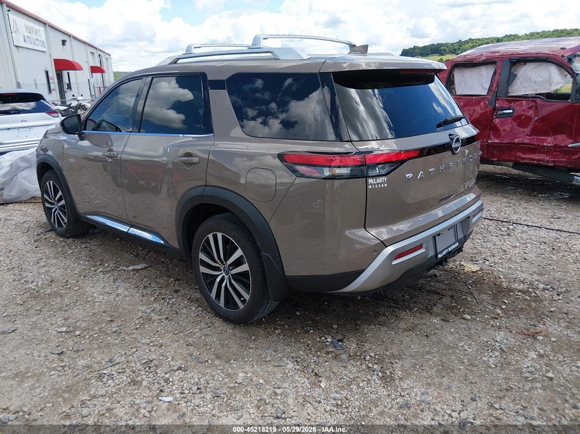 2024 Nissan Pathfinder VIN 5N1DR3DG0RC296130 IAAI salvage auction — HAIL, Salvage Title, sold $13,300 on 2026-07-23 (photo 3)