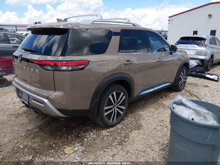 2024 Nissan Pathfinder VIN 5N1DR3DG0RC296130 IAAI salvage auction — HAIL, Salvage Title, sold $13,300 on 2026-07-23 (photo 4)