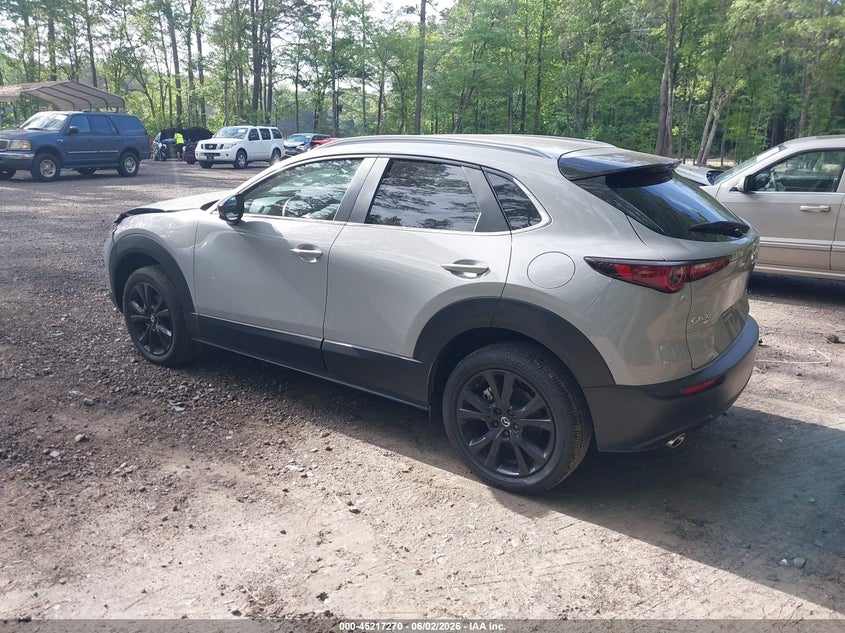 2025 Mazda Cx-30 VIN 3MVDMBBMXSM857667 IAAI salvage auction — FRONT END, Salvage Title, sold $8,300 on 2026-07-16 (photo 3)