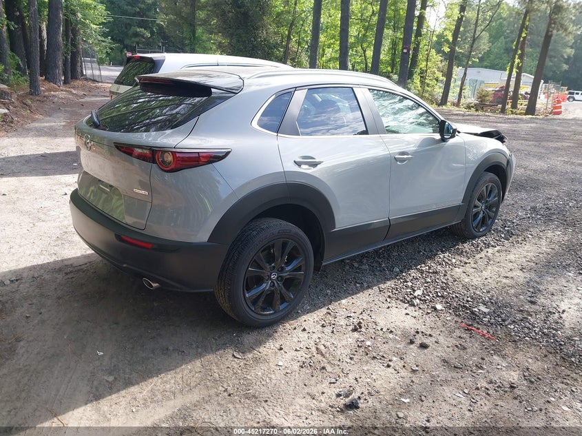 2025 Mazda Cx-30 VIN 3MVDMBBMXSM857667 IAAI salvage auction — FRONT END, Salvage Title, sold $8,300 on 2026-07-16 (photo 4)