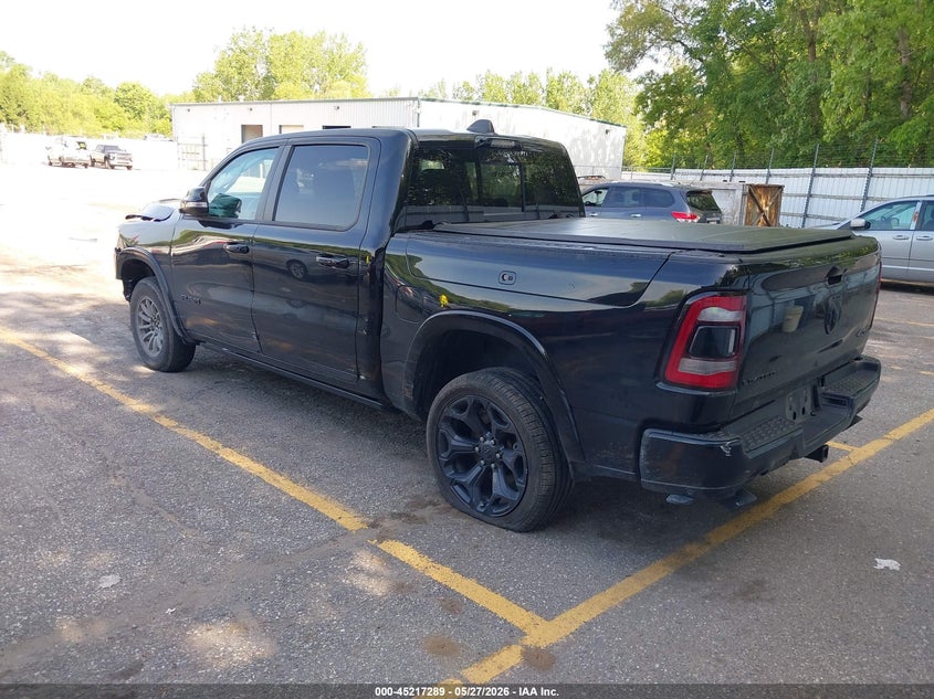 2021 Ram 1500 VIN 1C6SRFHT5MN749747 IAAI salvage auction — FRONT END, Salvage Title, sold $11,975 on 2026-07-21 (photo 3)