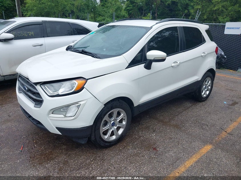 2018 Ford Ecosport VIN MAJ3P1TE8JC206775 IAAI salvage auction — FRONT END, Salvage Title, sold $1,325 on 2026-07-22 (photo 2)