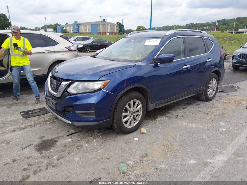 2020 Nissan Rogue VIN JN8AT2MTXLW000475 IAAI salvage auction — HAIL, Clear (Missouri), sold $1,700 on 2026-07-28 (photo 2)