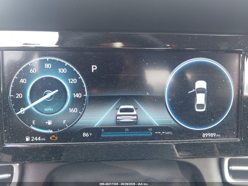 2022 Hyundai Elantra VIN KMHLN4AG5NU340306 IAAI salvage auction — HAIL, Salvage Title, sold $3,900 on 2026-07-22 (photo 7)