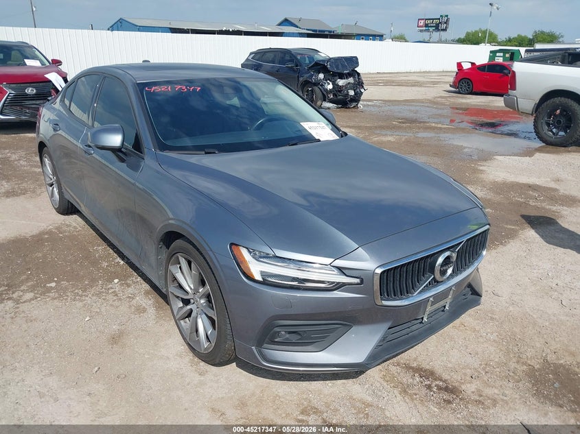 2020 Volvo S60 VIN 7JRA22TK5LG067990 IAAI salvage auction — REAR END, Wait Title, sold $6,300 on 2026-08-14 (photo 1)