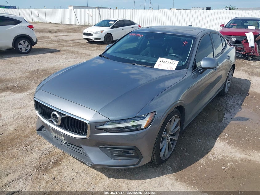 2020 Volvo S60 VIN 7JRA22TK5LG067990 IAAI salvage auction — REAR END, Wait Title, sold $6,300 on 2026-08-14 (photo 2)