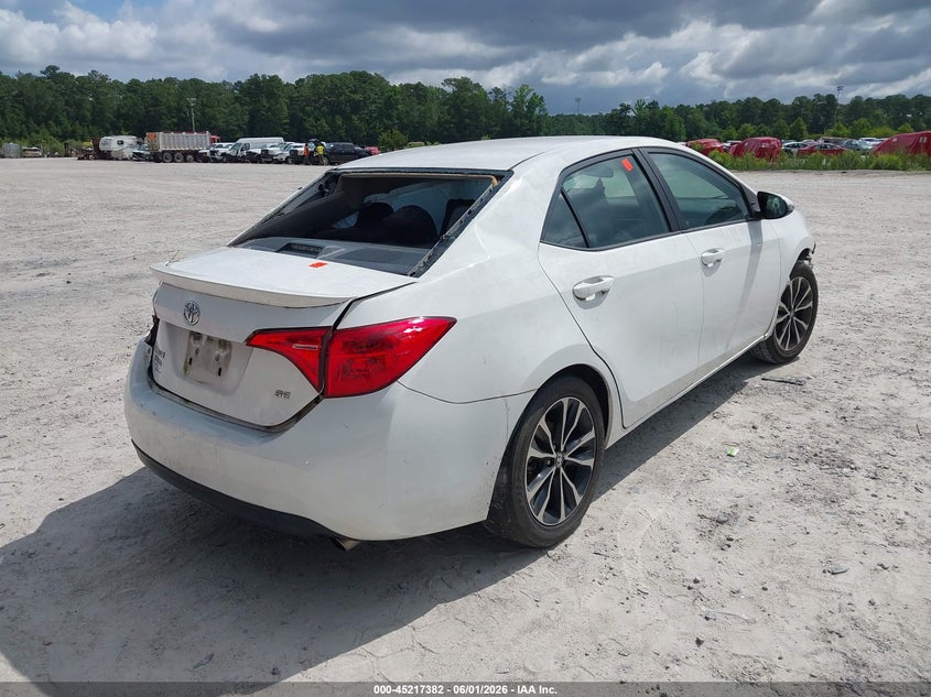 2017 Toyota Corolla VIN 5YFBURHE6HP655055 IAAI salvage auction — BIO HAZARD, Salvage Title, sold $25 on 2026-07-28 (photo 4)