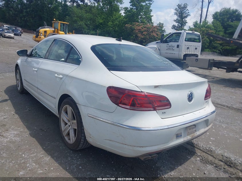 2016 Volkswagen Passat cc VIN WVWBP7AN1GE517750 IAAI salvage auction — NORMAL WEAR, Clear (Georgia), sold $400 on 2026-07-14 (photo 3)