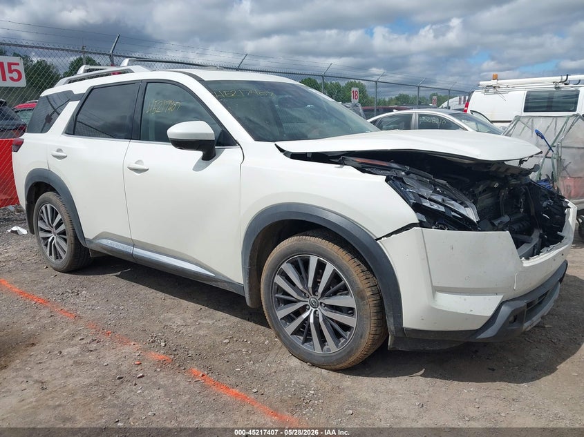 2022 Nissan Pathfinder VIN 5N1DR3DK3NC205852 — IAAI salvage auction photo