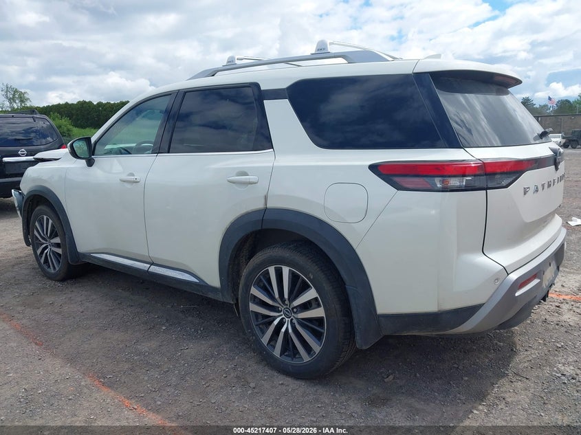 2022 Nissan Pathfinder VIN 5N1DR3DK3NC205852 IAAI salvage auction — FRONT END, Salvage Title, sold $7,600 on 2026-07-30 (photo 3)