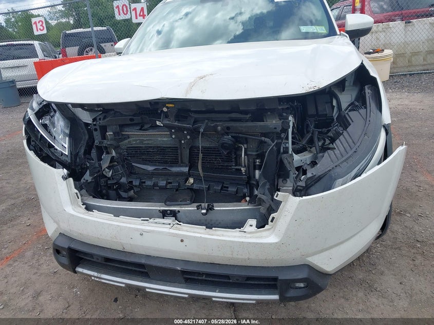 2022 Nissan Pathfinder VIN 5N1DR3DK3NC205852 IAAI salvage auction — FRONT END, Salvage Title, sold $7,600 on 2026-07-30 (photo 6)