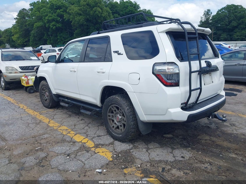 2018 Toyota 4runner VIN JTEBU5JR1J5551707 IAAI salvage auction — FRONT END, Salvage (Georgia), sold $12,100 on 2026-07-11 (photo 3)