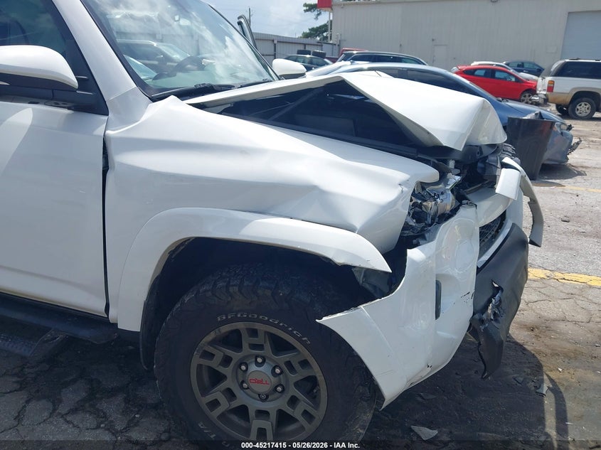 2018 Toyota 4runner VIN JTEBU5JR1J5551707 IAAI salvage auction — FRONT END, Salvage (Georgia), sold $12,100 on 2026-07-11 (photo 6)