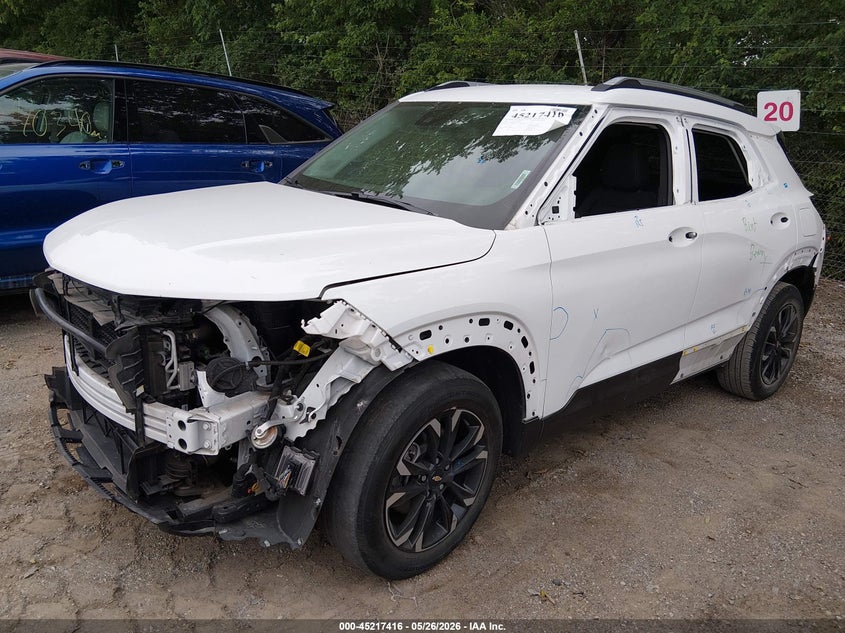 2023 Chevrolet Trailblazer VIN KL79MPS25PB049192 IAAI salvage auction — LEFT SIDE, Salvage (Indiana), sold $3,350 on 2026-07-22 (photo 2)