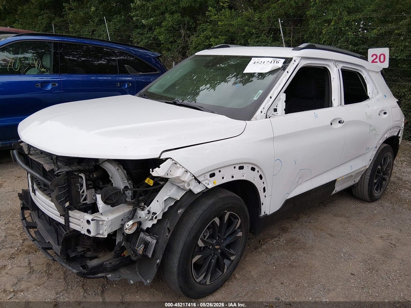 2023 Chevrolet Trailblazer VIN KL79MPS25PB049192 IAAI salvage auction — LEFT SIDE, Salvage (Indiana), sold $3,350 on 2026-07-22 (photo 6)