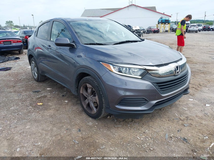 2019 Honda Hr-v VIN 3CZRU6H34KG702781 IAAI salvage auction — REAR END, Salvage Title, sold $3,200 on 2026-07-18 (photo 1)