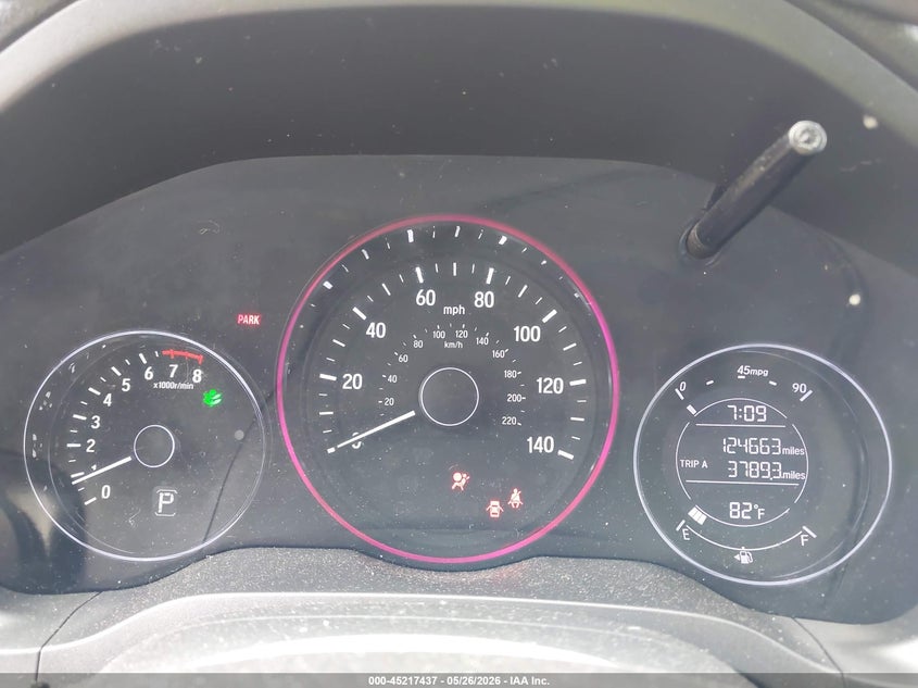 2019 Honda Hr-v VIN 3CZRU6H34KG702781 IAAI salvage auction — REAR END, Salvage Title, sold $3,200 on 2026-07-18 (photo 7)