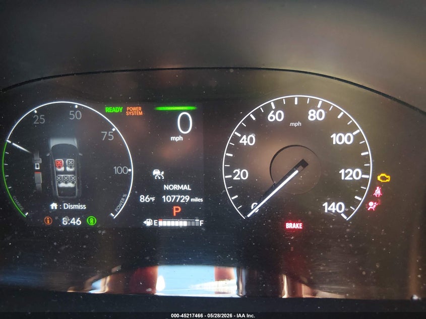 2023 Honda Cr-v VIN 7FARS5H54PE007838 IAAI salvage auction — FRONT END, Salvage Title, sold $8,800 on 2026-07-22 (photo 7)