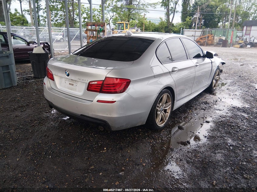 2012 BMW 5er VIN WBAFU7C55CDU60375 IAAI salvage auction — FRONT END, Salvage (Delaware), sold $475 on 2026-07-27 (photo 4)