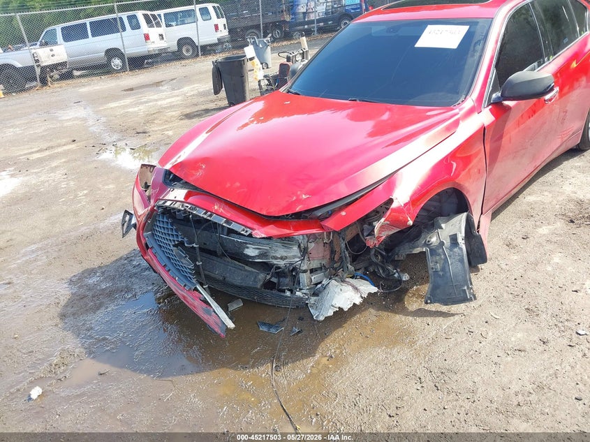 2019 Infiniti Q50 VIN JN1FV7ARXKM800823 IAAI salvage auction — FRONT & REAR, Salvage - Greater Than 75% (Maryland), sold $2,650 on 2026-07-28 (photo 6)