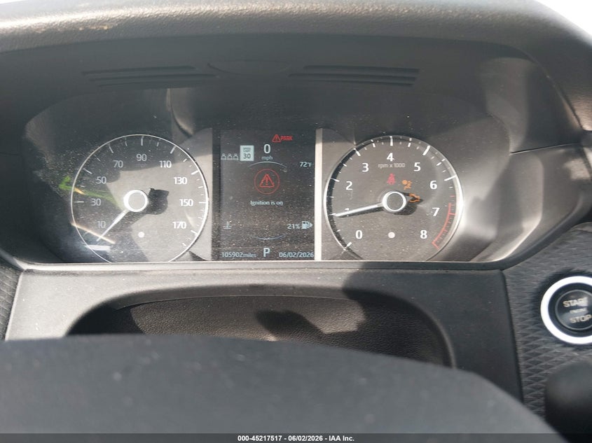 2019 Land rover Range rover velar VIN SALYB2EX8KA785257 IAAI salvage auction — HAIL, Clear (Missouri), sold $2,050 on 2026-07-27 (photo 7)