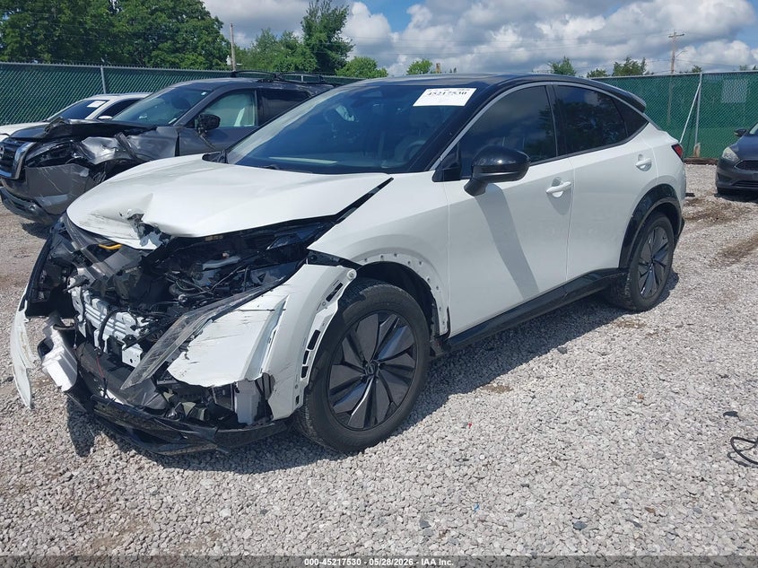 2024 Nissan Ariya VIN JN1BF0BA3RM430269 IAAI salvage auction — FRONT END, Salvage (Kentucky), sold $6,000 on 2026-07-29 (photo 2)