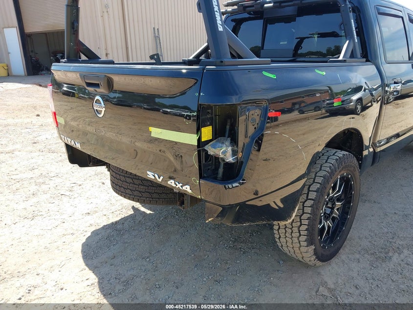 2021 Nissan TITAN VIN 1N6AA1ED5MN511051 IAAI salvage auction — REAR END, Wait Title, sold $7,050 on 2026-08-31 (photo 6)