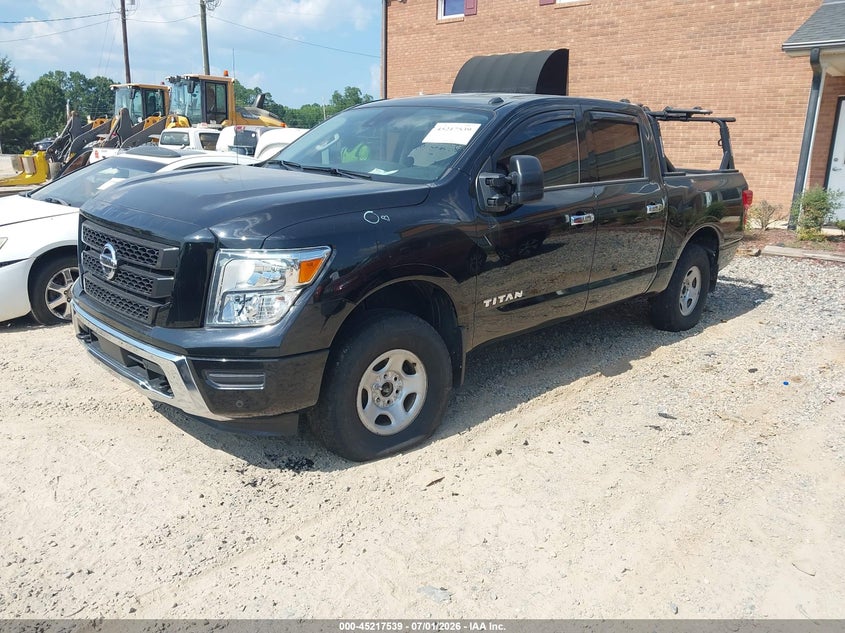 2021 Nissan TITAN VIN 1N6AA1ED5MN511051 IAAI salvage auction — REAR END, Wait Title, sold $9,875 on 2026-09-03 (photo 2)