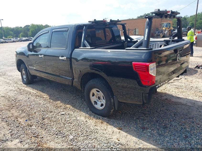 2021 Nissan TITAN VIN 1N6AA1ED5MN511051 IAAI salvage auction — REAR END, Wait Title, sold $9,875 on 2026-09-03 (photo 3)