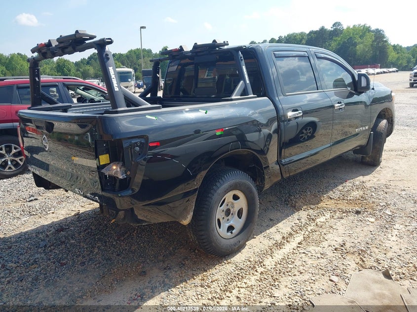 2021 Nissan TITAN VIN 1N6AA1ED5MN511051 IAAI salvage auction — REAR END, Wait Title, sold $9,875 on 2026-09-03 (photo 4)