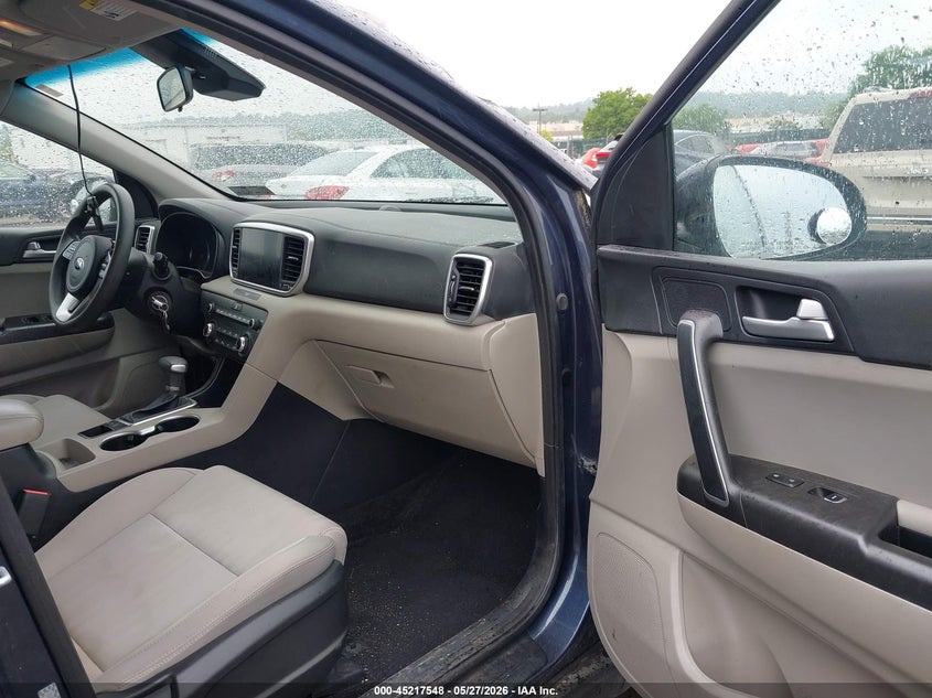 2021 Kia Sportage VIN KNDPMCAC4M7862910 IAAI salvage auction — FRONT END, Salvage Title, sold $4,850 on 2026-07-10 (photo 5)