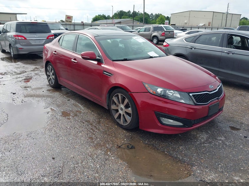 2011 Kia Optima VIN KNAGR4A60B5132029 IAAI salvage auction — NORMAL WEAR, Clear (Montana), sold $475 on 2026-07-29 (photo 1)