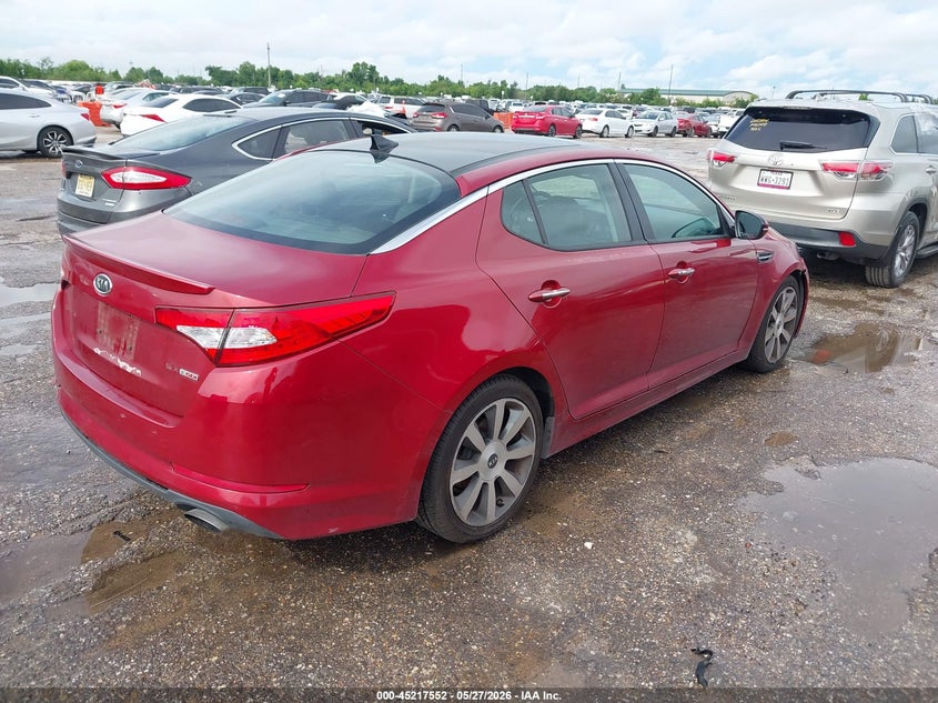 2011 Kia Optima VIN KNAGR4A60B5132029 IAAI salvage auction — NORMAL WEAR, Clear (Montana), sold $475 on 2026-07-29 (photo 4)