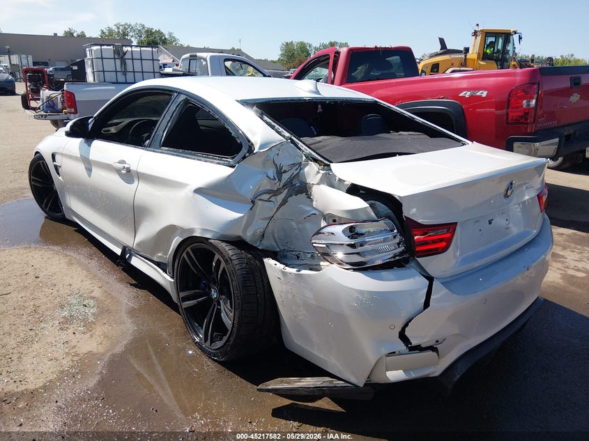 2015 BMW M4 VIN WBS3R9C54FK331216 IAAI salvage auction — SIDE, Salvage Title, sold $13,025 on 2026-07-21 (photo 6)