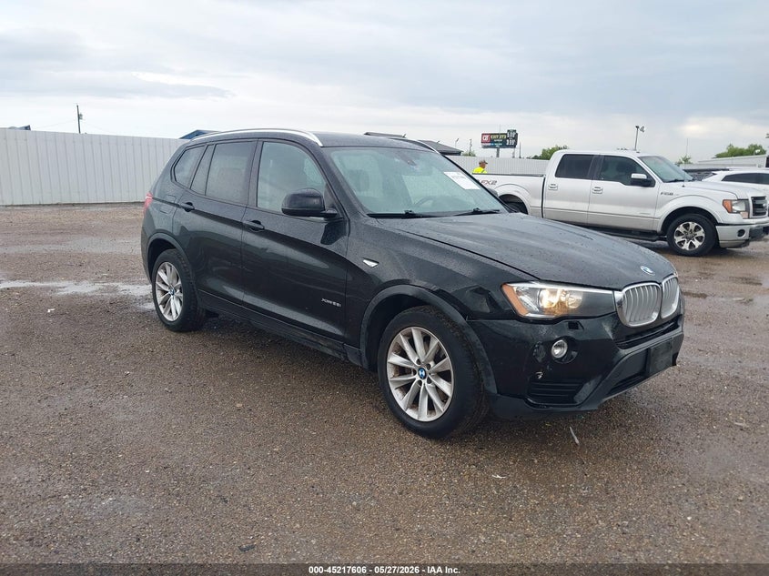 2017 BMW X3 VIN 5UXWX9C59H0T00437 IAAI salvage auction — REAR END, Salvage Title, sold $3,450 on 2026-07-08 (photo 1)