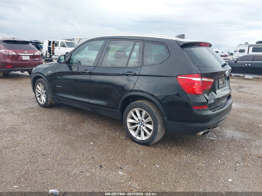 2017 BMW X3 VIN 5UXWX9C59H0T00437 IAAI salvage auction — REAR END, Salvage Title, sold $3,450 on 2026-07-08 (photo 3)