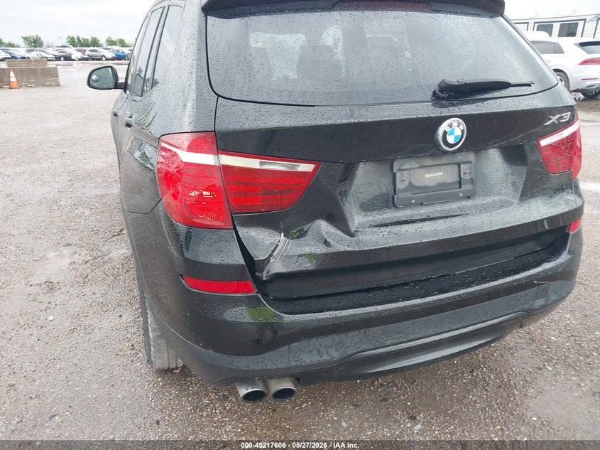 2017 BMW X3 VIN 5UXWX9C59H0T00437 IAAI salvage auction — REAR END, Salvage Title, sold $3,450 on 2026-07-08 (photo 6)