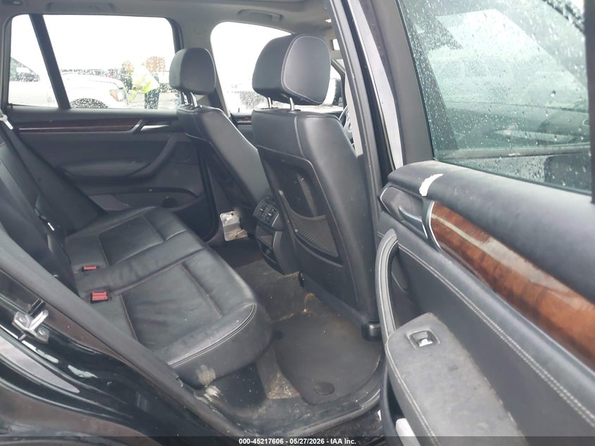 2017 BMW X3 VIN 5UXWX9C59H0T00437 IAAI salvage auction — REAR END, Salvage Title, sold $3,450 on 2026-07-08 (photo 8)