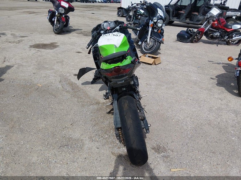 2022 Kawasaki Ex VIN JKAEXKG18NDAH8112 IAAI salvage auction — FRONT END, Salvage Title, sold $475 on 2026-07-07 (photo 6)