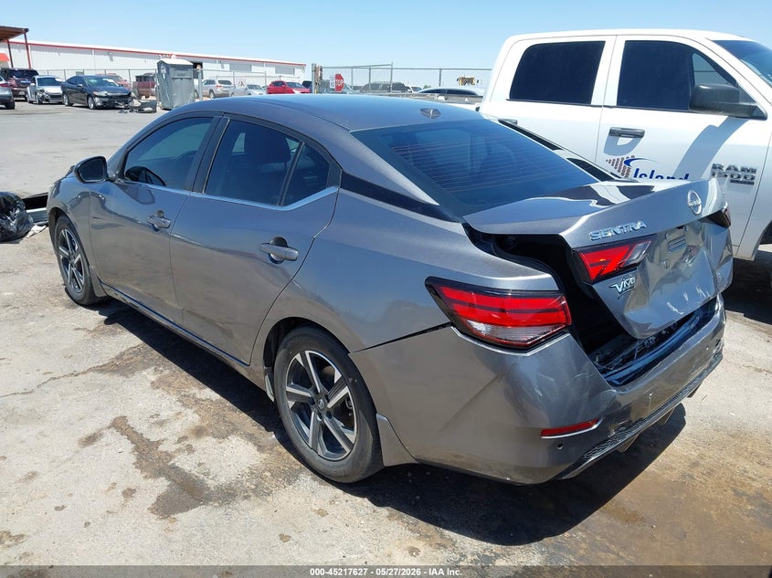 2024 Nissan Sentra VIN 3N1AB8CV4RY323493 IAAI salvage auction — FRONT & REAR, Salvage Title, sold $3,300 on 2026-07-22 (photo 3)