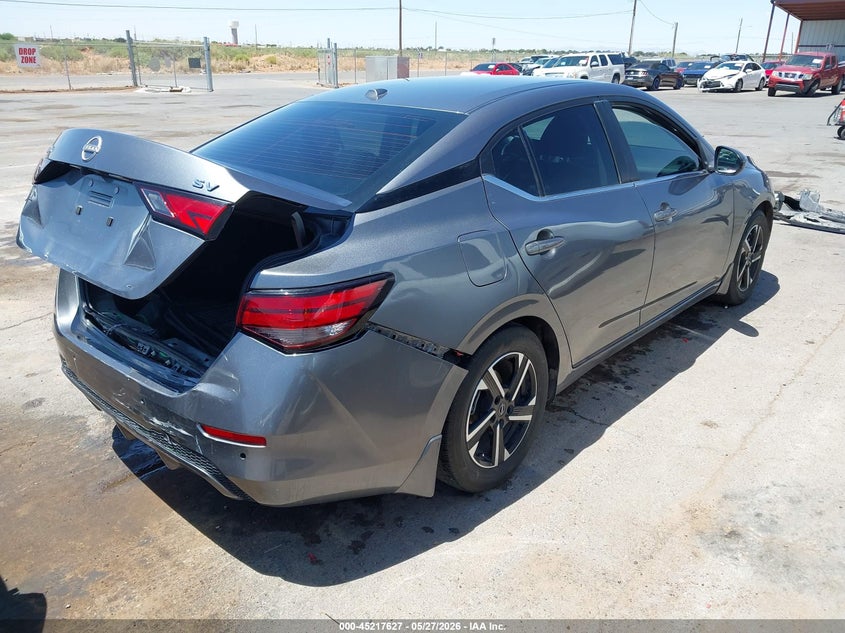 2024 Nissan Sentra VIN 3N1AB8CV4RY323493 IAAI salvage auction — FRONT & REAR, Salvage Title, sold $3,300 on 2026-07-22 (photo 4)