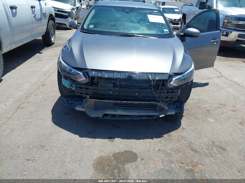 2024 Nissan Sentra VIN 3N1AB8CV4RY323493 IAAI salvage auction — FRONT & REAR, Salvage Title, sold $3,300 on 2026-07-22 (photo 6)
