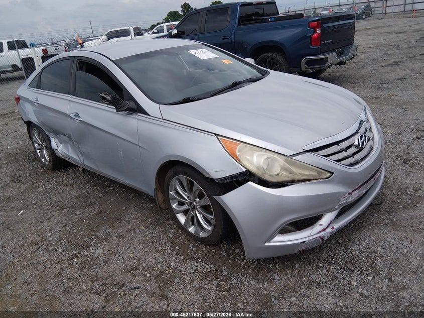 2013 Hyundai Sonata VIN 5NPEC4AC1DH793332 IAAI salvage auction — RIGHT SIDE, Salvage Title, sold $400 on 2026-07-08 (photo 1)