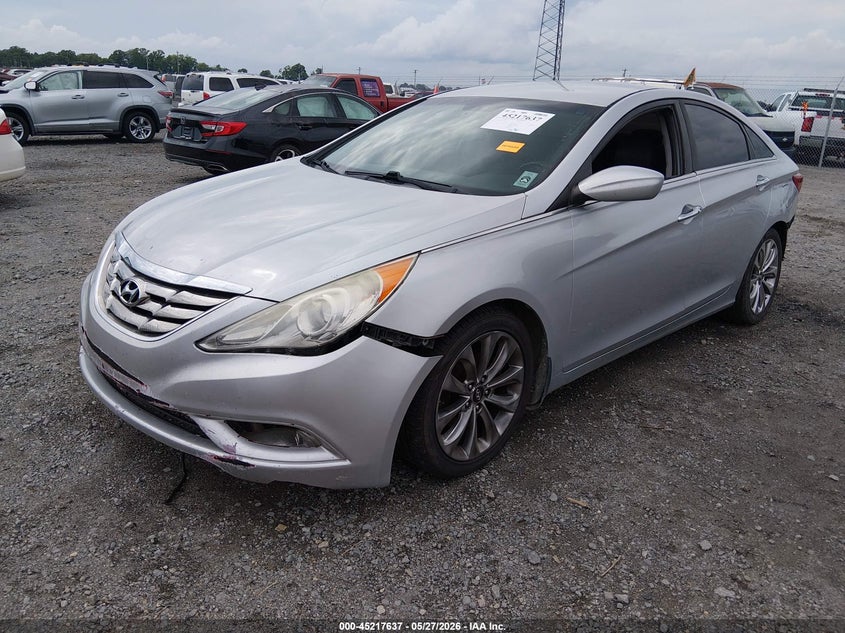 2013 Hyundai Sonata VIN 5NPEC4AC1DH793332 IAAI salvage auction — RIGHT SIDE, Salvage Title, sold $400 on 2026-07-08 (photo 2)