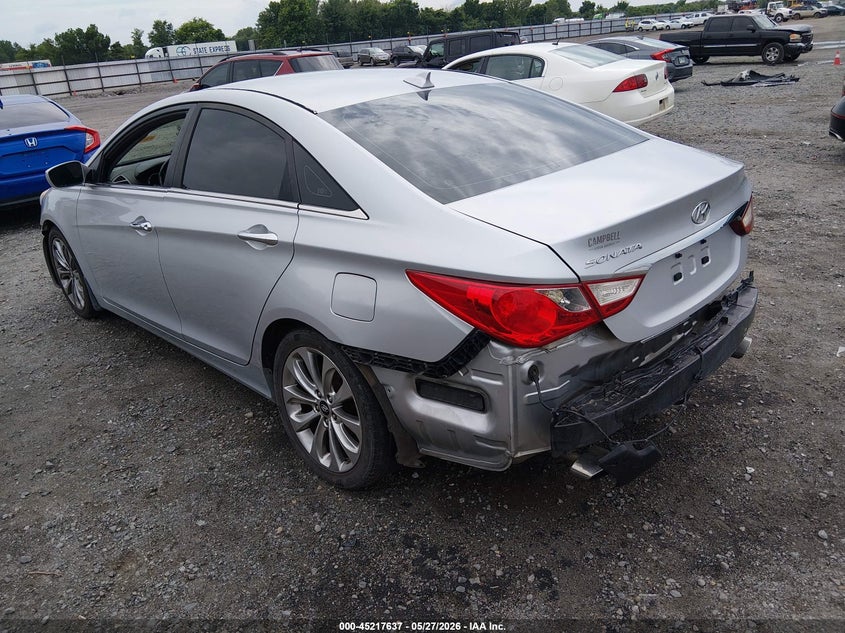 2013 Hyundai Sonata VIN 5NPEC4AC1DH793332 IAAI salvage auction — RIGHT SIDE, Salvage Title, sold $400 on 2026-07-08 (photo 3)