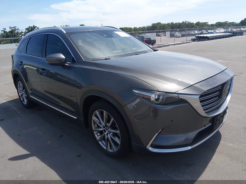 2018 Mazda Cx-9 VIN JM3TCBEY7J0216614 IAAI salvage auction — ENGINE BURN, Salvage Title, sold $4,350 on 2026-07-20 (photo 1)
